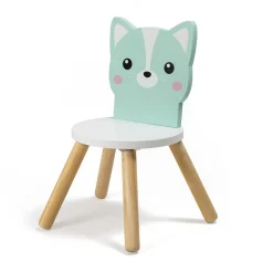 EUREKAKIDS Silla infantil de madera – Gatiito Kirumy®