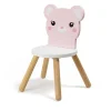 EUREKAKIDS Silla infantil de madera – Osito Kirumy®