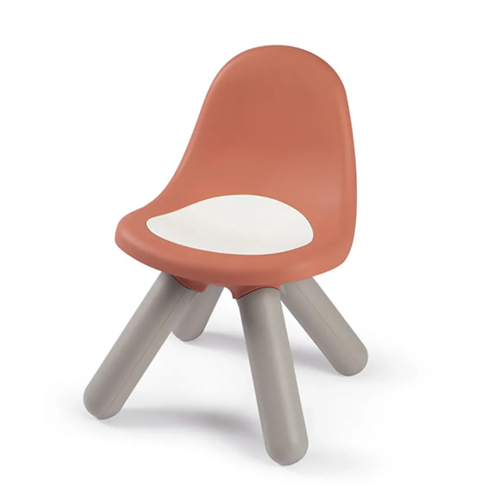 SMOBY Silla infantil rojo teja