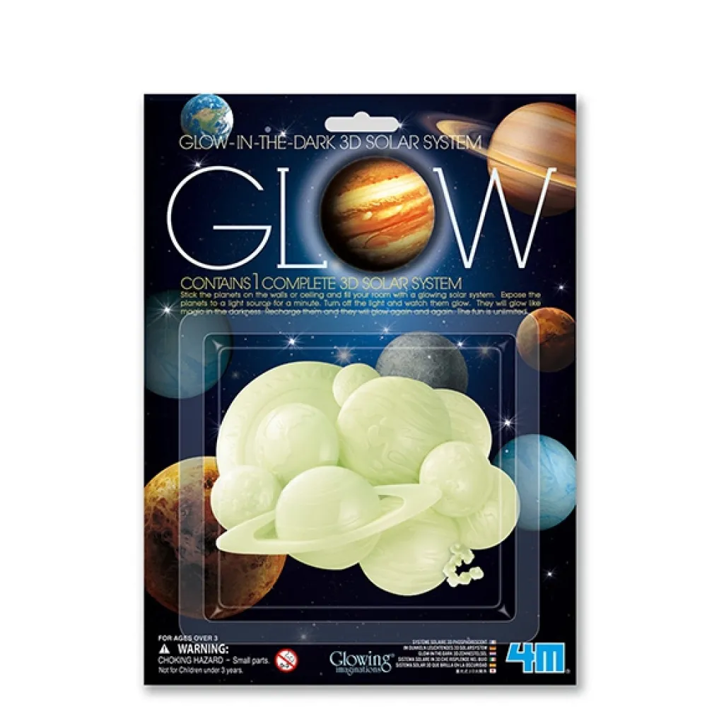 4M Sistema solar 3D brillante