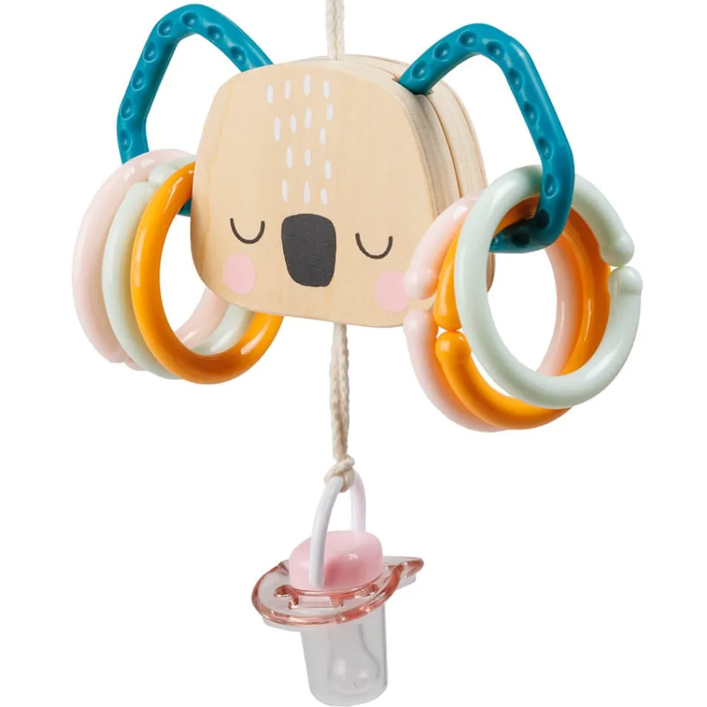 EUREKAKIDS Sonajero mordedor de madera con forma de koala – Cucu