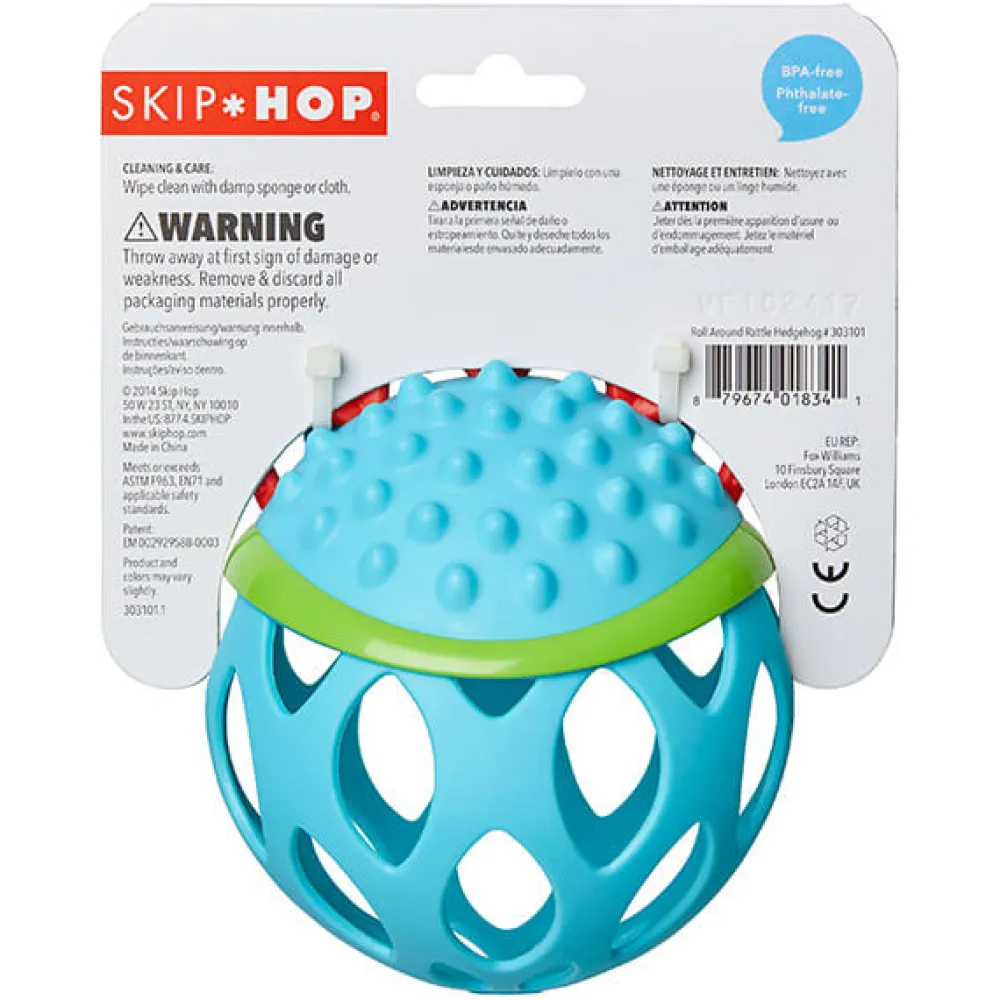 SKIP HOP Sonajero mordedor erizo