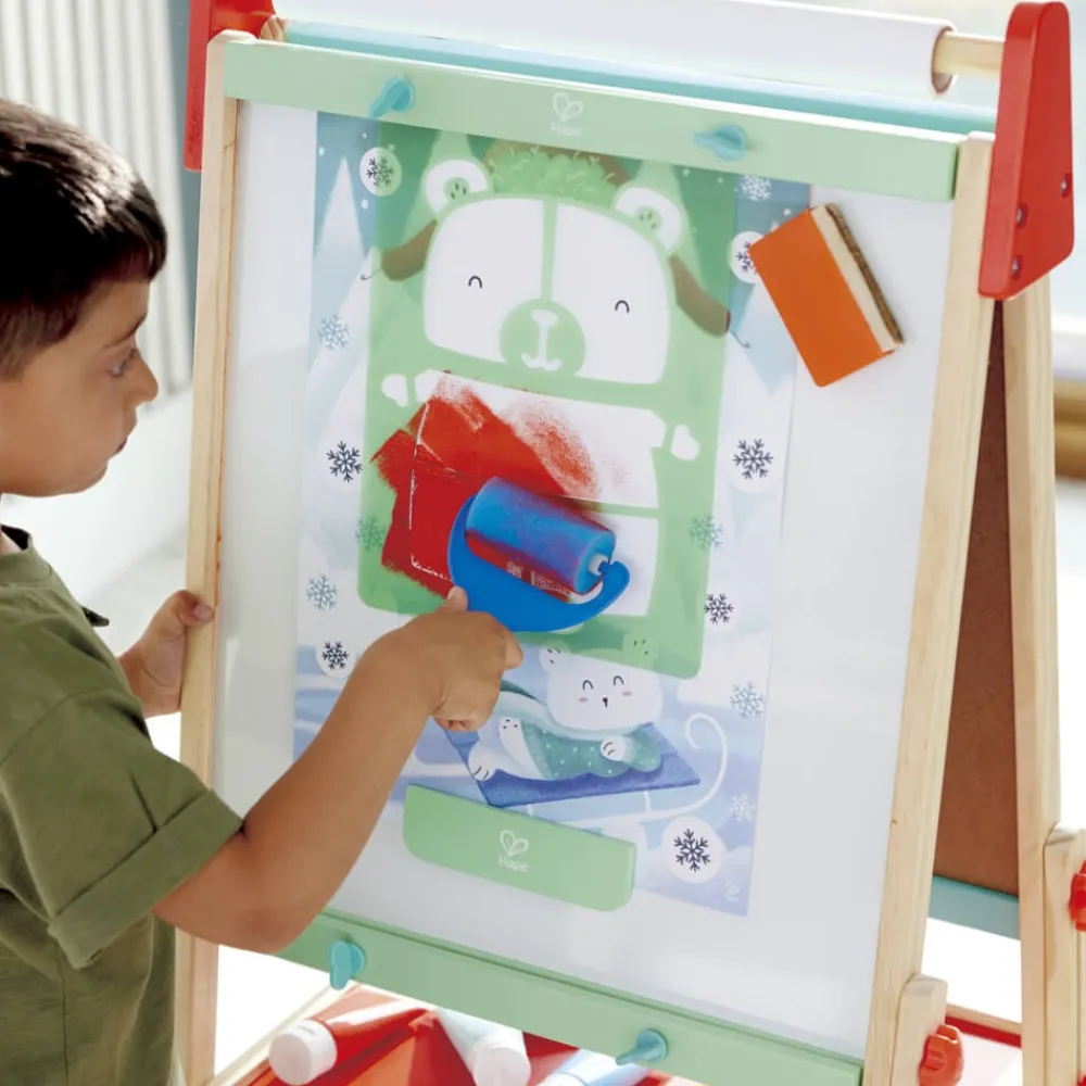 HAPE Sponge Painting Fun