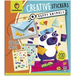 LUDATTICA Stickers happy animals