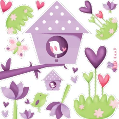 EUREKAKIDS Stickers secret garden