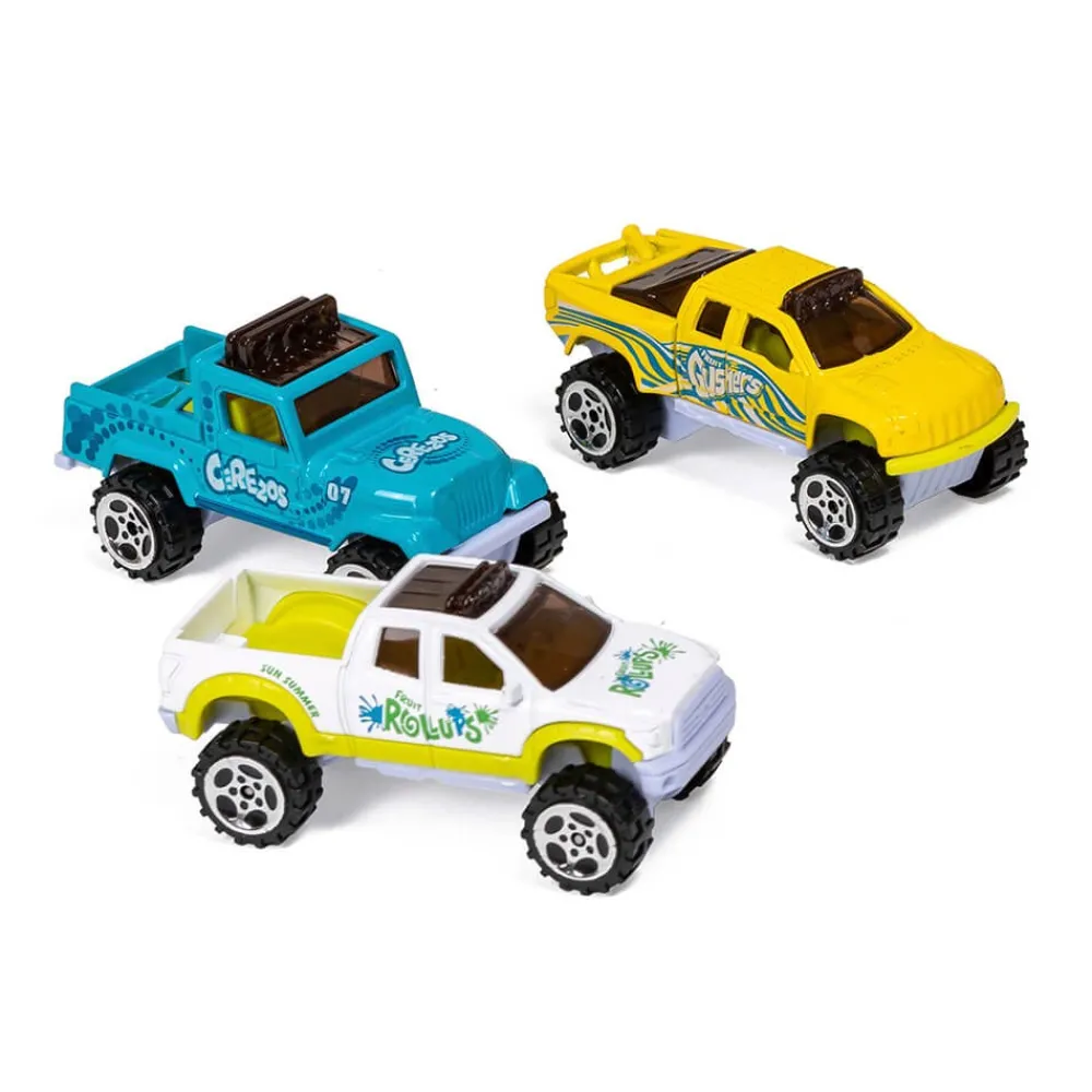 EUREKAKIDS Surtido coches todoterreno Metal Cars – 8 unidades
