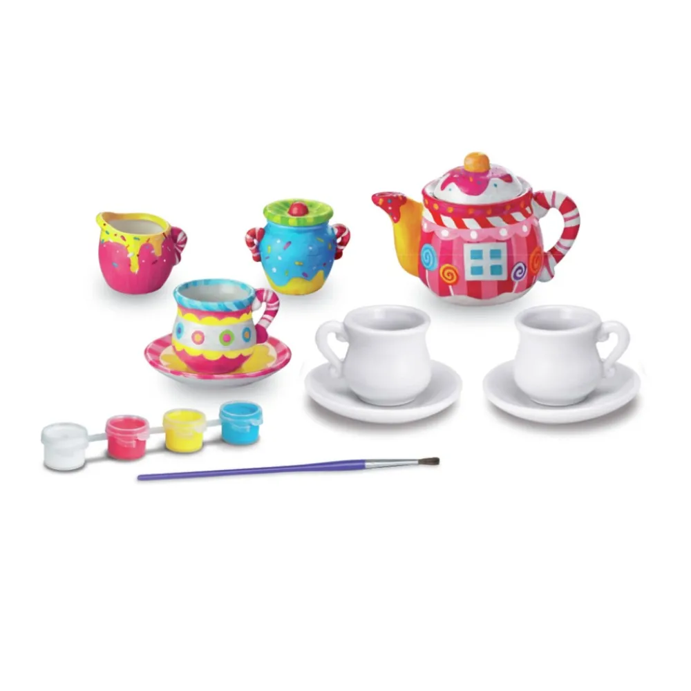 4M Taller Pinta tu Mini Set de Té