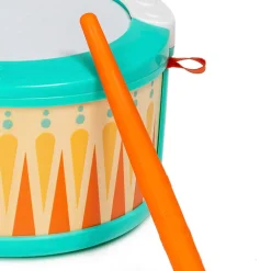 EUREKAKIDS Tambor con luces, melodías y ritmos