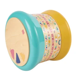 EUREKAKIDS Tambor de juguete electrónico con ritmos y sonidos