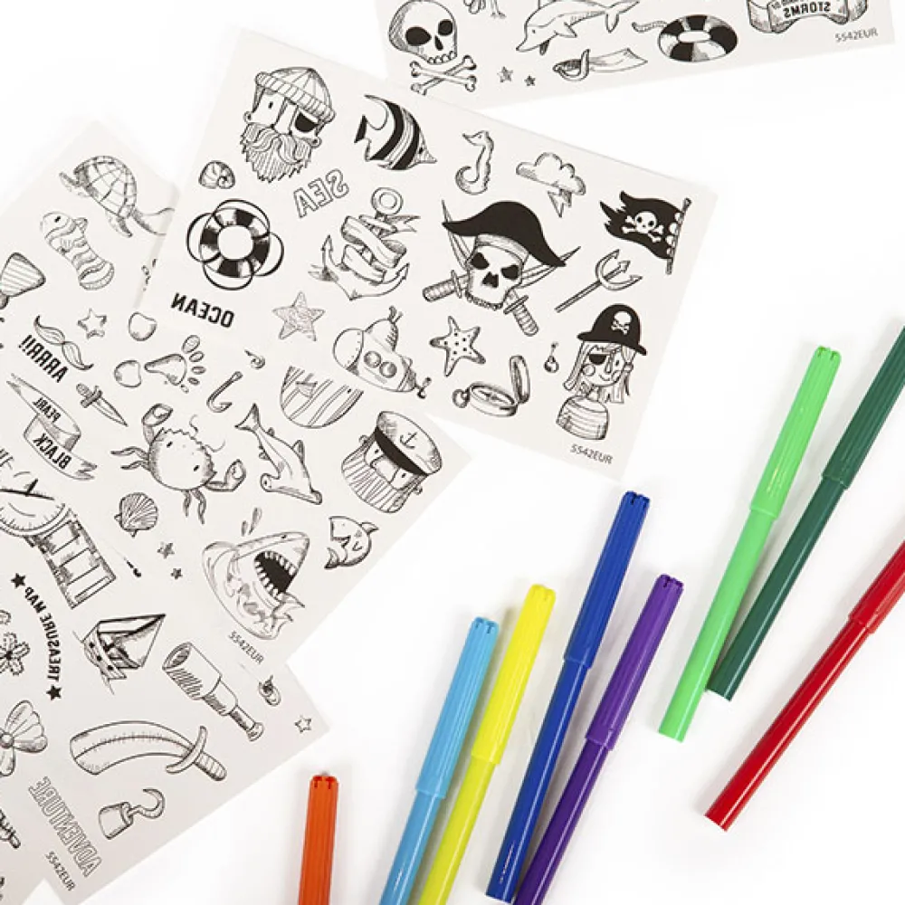 EUREKAKIDS Tatuajes creative tattoos