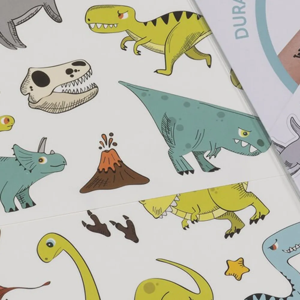 EUREKAKIDS Tatuajes de dinosaurios