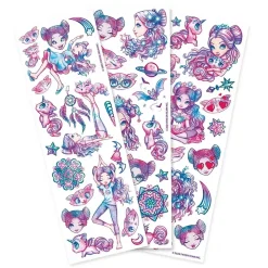 Nebulous Stars Tatuajes temporales (48 uds.)