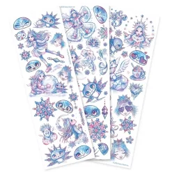 Nebulous Stars Tatuajes temporales (48 uds.)