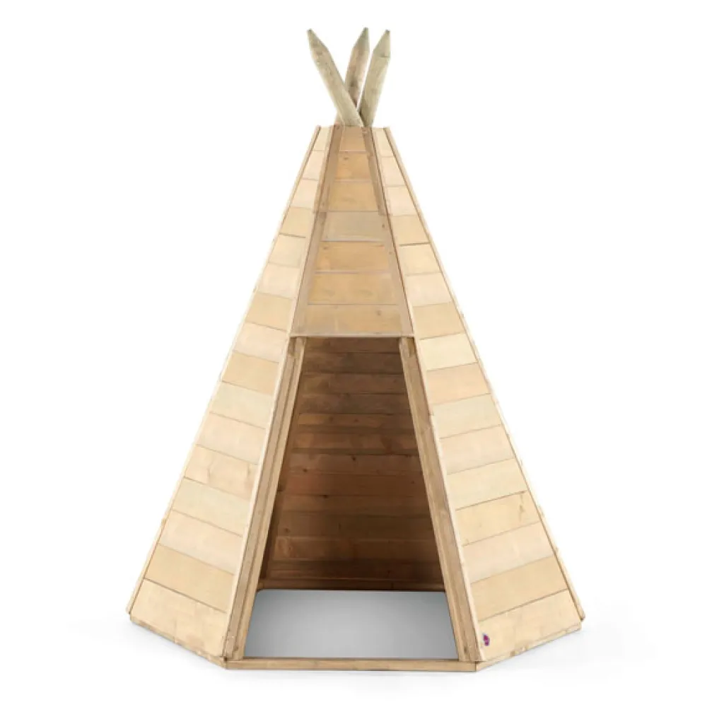 PLUM Tipi de madera para niños Hideaway