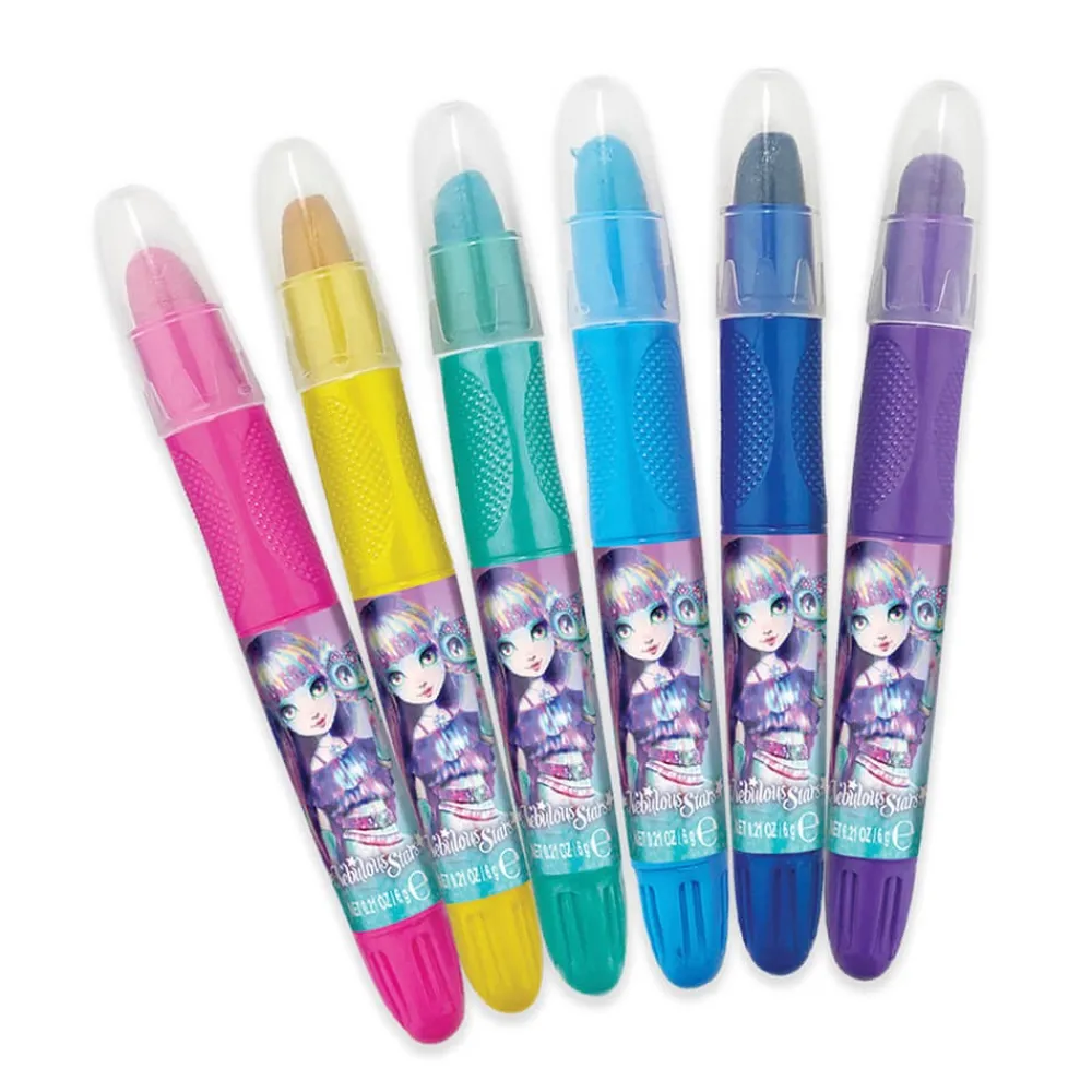 Nebulous Stars Tizas con purpurina para el cabello - 6 colores