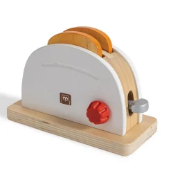 EUREKAKIDS Tostadora de juguete con salto de tostadas realista