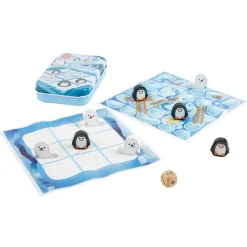 HAPE Tres en raya y Serpientes y escaleras (Juego 2 en 1)