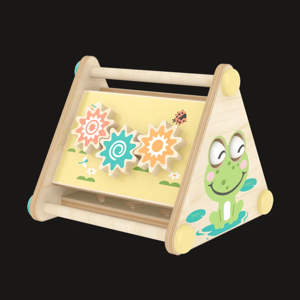 LITTLE ROOM Triángulo de Actividades de Madera