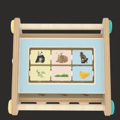 LITTLE ROOM Triángulo de Actividades de Madera