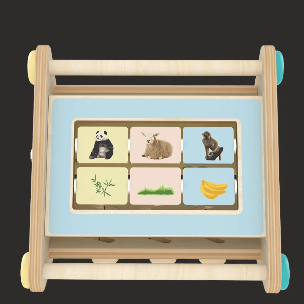 LITTLE ROOM Triángulo de Actividades de Madera