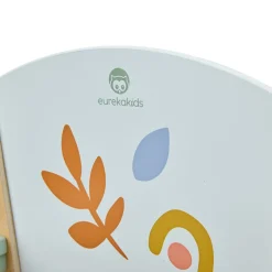 EUREKAKIDS Trona de madera