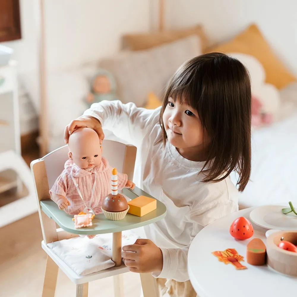 EUREKAKIDS Trona de madera