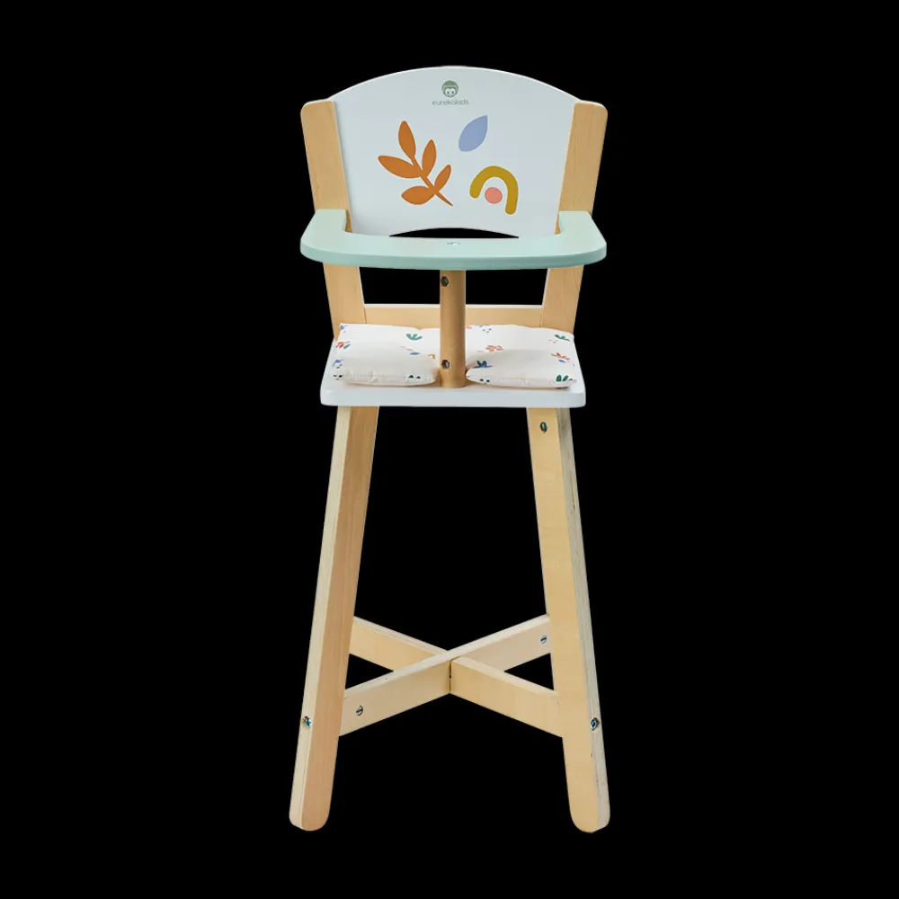 EUREKAKIDS Trona de madera