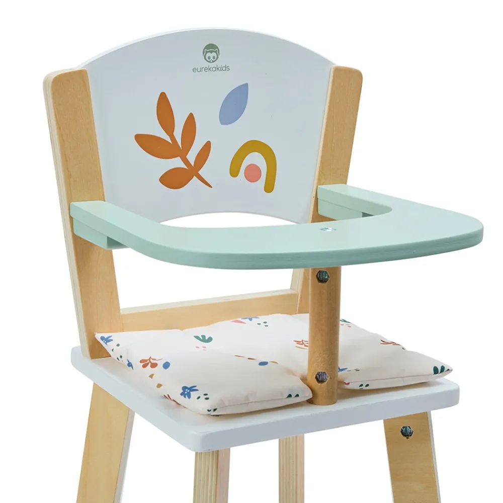 EUREKAKIDS Trona de madera